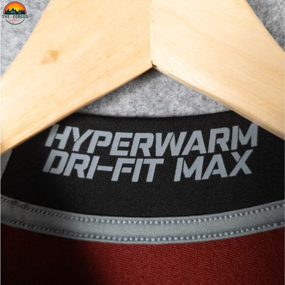 Nike Pro Dri-Fit Combat Hyperwarm Max Activewear Shirt Gray Gorpcore Men's XL - Picture 12 of 15